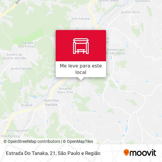 Estrada Do Tanaka,  21 mapa