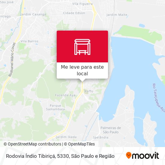 Rodovia Índio Tibiriçá,  5330 mapa