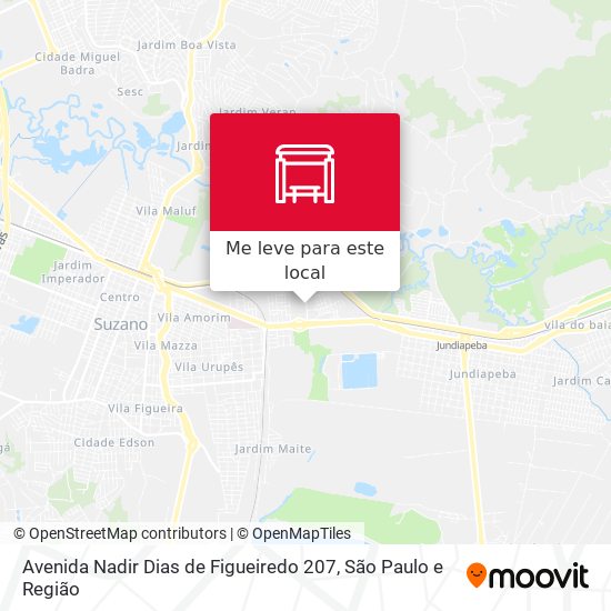 Avenida Nadir Dias de Figueiredo 207 mapa