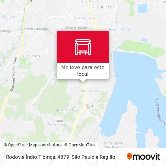 Rodovia Índio Tibiriçá,  4879 mapa