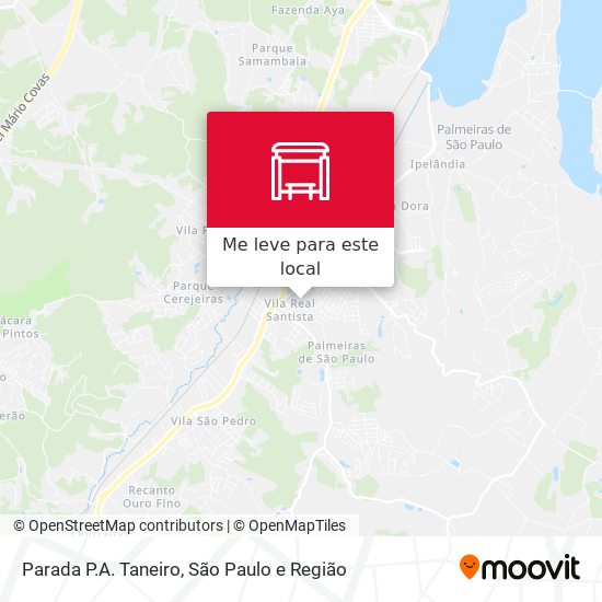 Parada P.A. Taneiro mapa