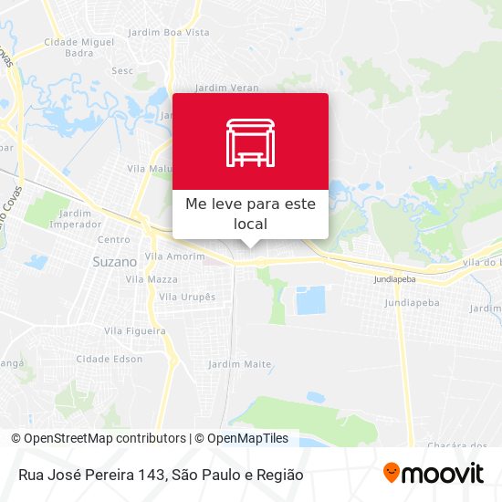 Rua José Pereira 143 mapa