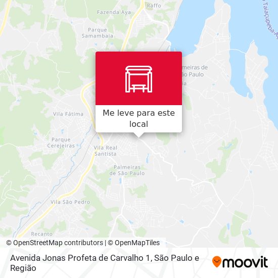 Avenida Jonas Profeta de Carvalho 1 mapa