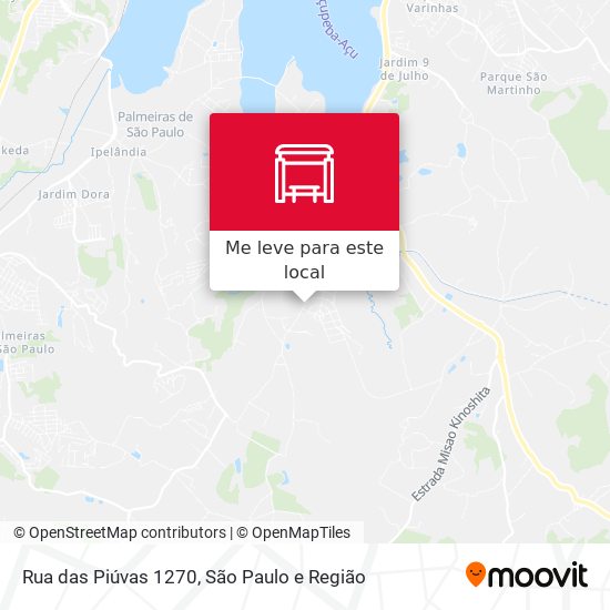 Rua das Piúvas 1270 mapa
