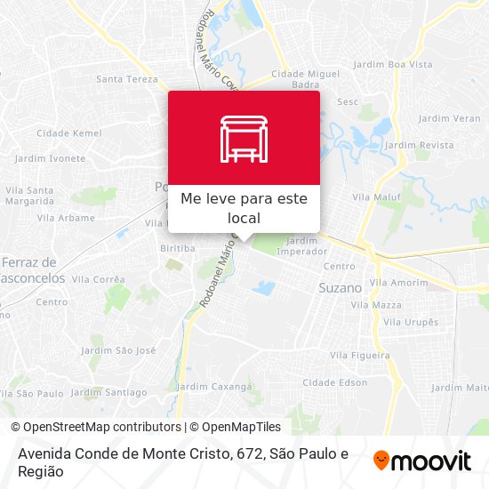 Avenida Conde de Monte Cristo,  672 mapa