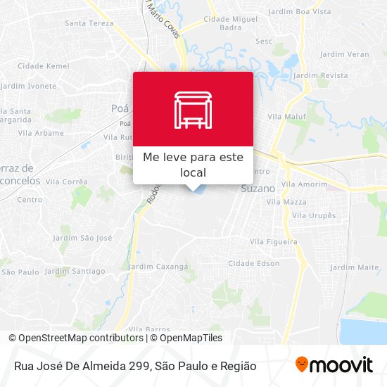 Rua José De Almeida  299 mapa