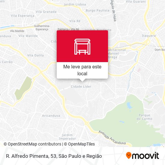 R. Alfredo Pimenta, 53 mapa