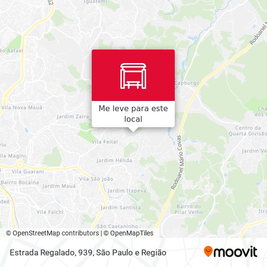 Estrada Regalado, 939 mapa