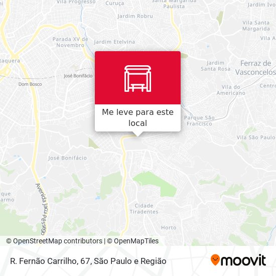R. Fernão Carrilho, 67 mapa