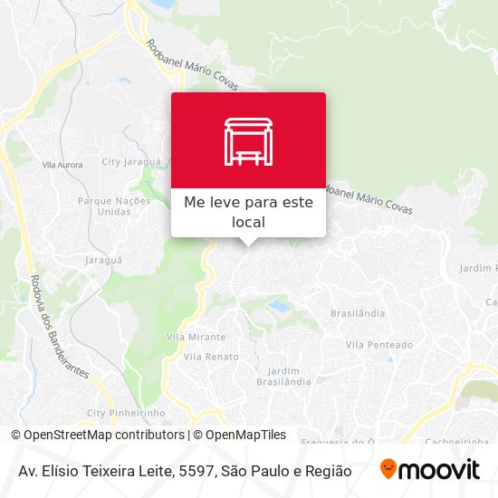 Av. Elísio Teixeira Leite, 5597 mapa