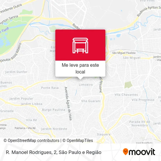 R. Manoel Rodrigues, 2 mapa