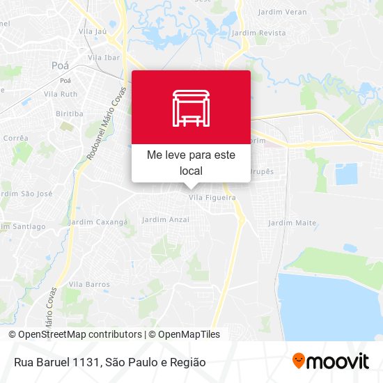 Rua Baruel 1131 mapa