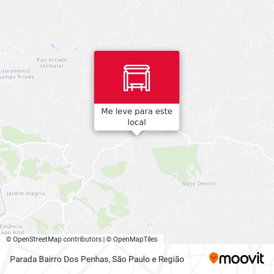 Parada Bairro Dos Penhas mapa