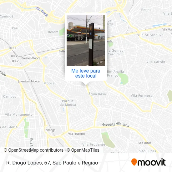 R. Diogo Lopes, 67 mapa