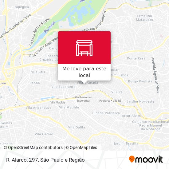 R. Alarco, 297 mapa