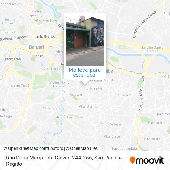 Rua Doná Margarida Galvão 244-266 mapa