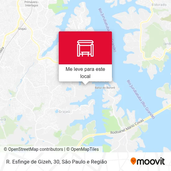 R. Esfinge de Gizeh, 30 mapa