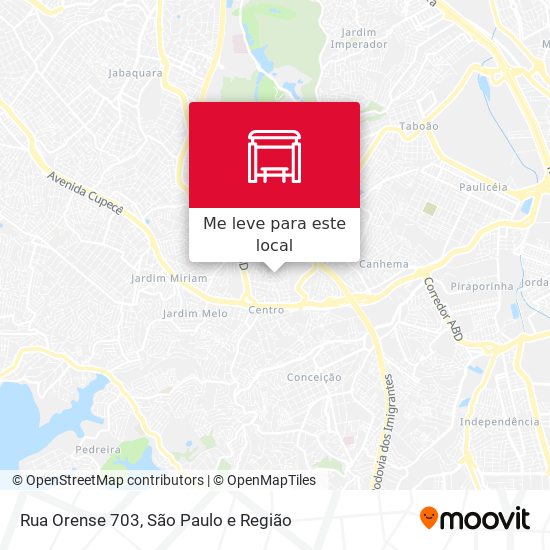 Rua Orense 703 mapa