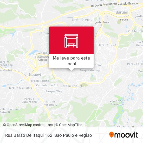 Rua Barão De Itaqui 162 mapa