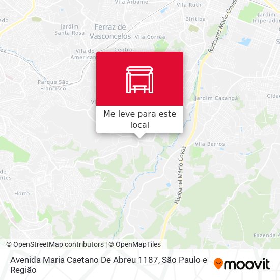 Avenida Maria Caetano De Abreu 1187 mapa
