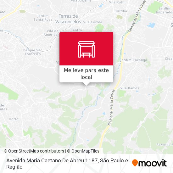 Avenida Maria Caetano De Abreu 1187 mapa
