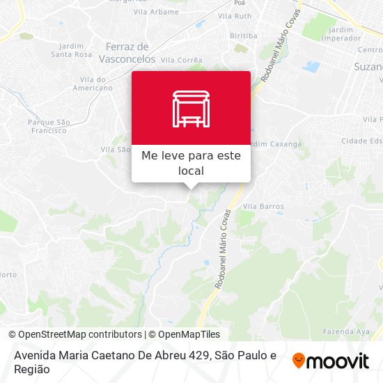 Avenida Maria Caetano De Abreu 429 mapa