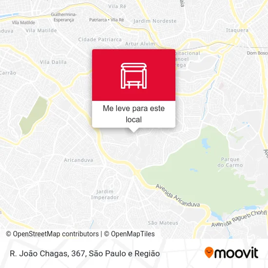 R. João Chagas, 367 mapa
