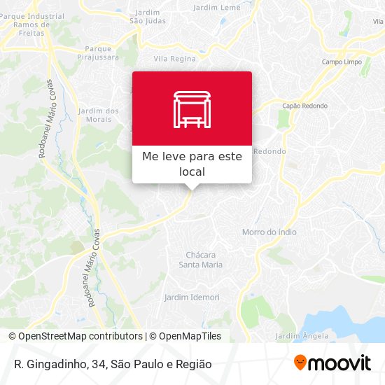 R. Gingadinho, 34 mapa