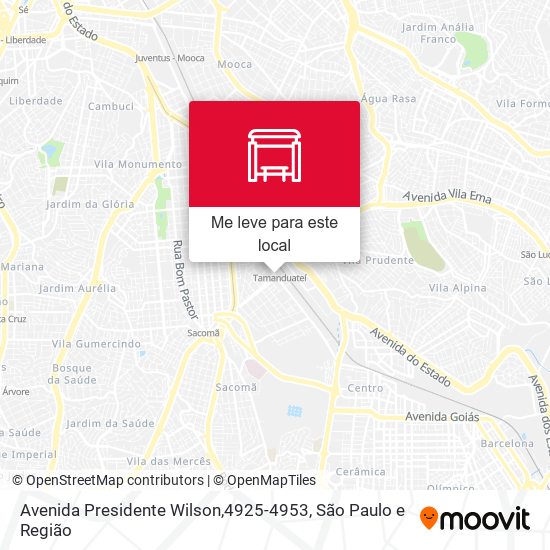 Avenida Presidente Wilson,4925-4953 mapa