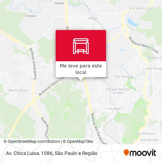 Av. Chica Luisa, 1086 mapa