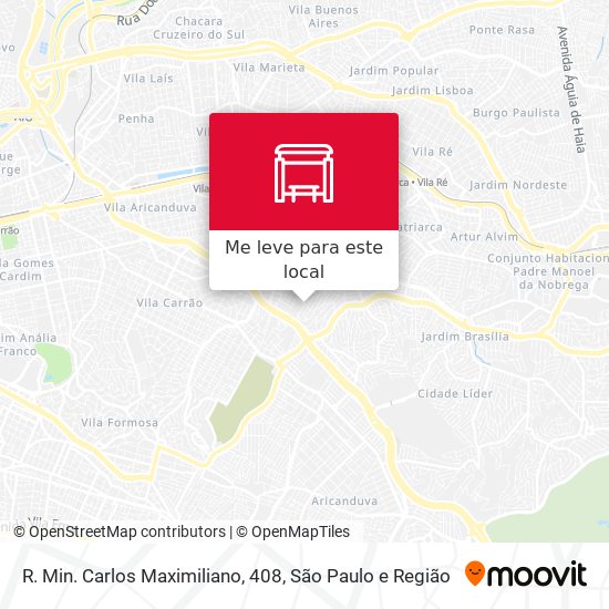 R. Min. Carlos Maximiliano, 408 mapa
