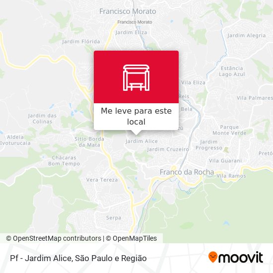 Pf - Jardim Alice mapa