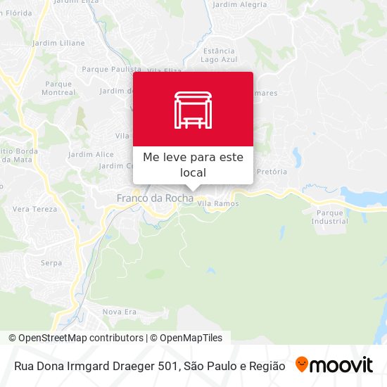 Rua Dona Irmgard Draeger 501 mapa