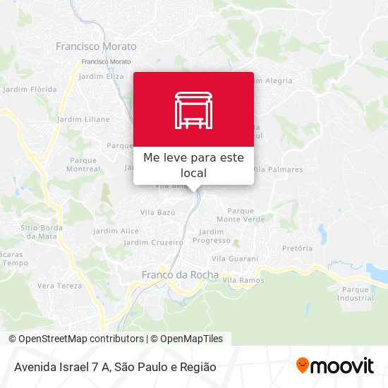 Avenida Israel 7 A mapa