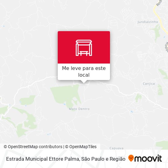 Estrada Municipal Ettore Palma mapa