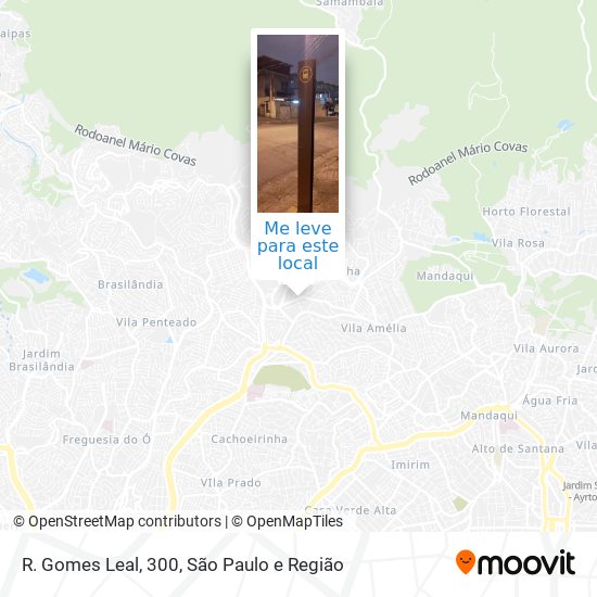 R. Gomes Leal, 300 mapa