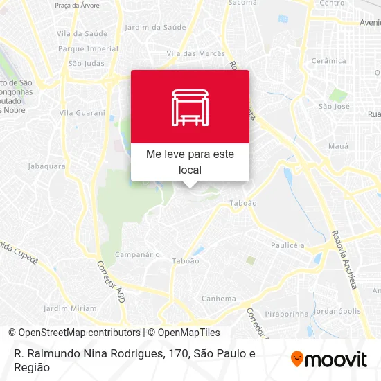 R. Raimundo Nina Rodrigues, 170 mapa