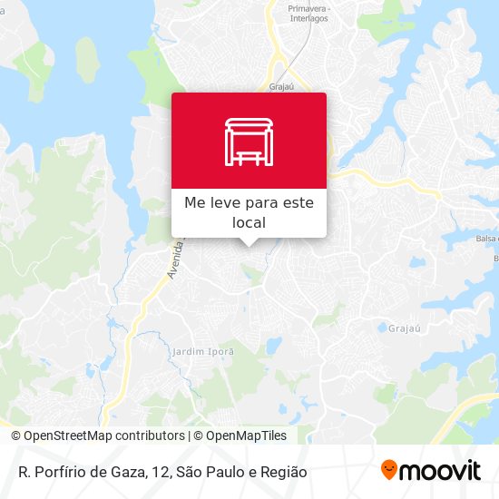 R. Porfírio de Gaza, 12 mapa