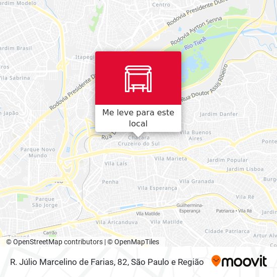 R. Júlio Marcelino de Farias, 82 mapa