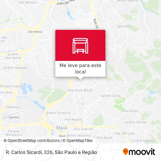R. Carlos Sicardi, 326 mapa