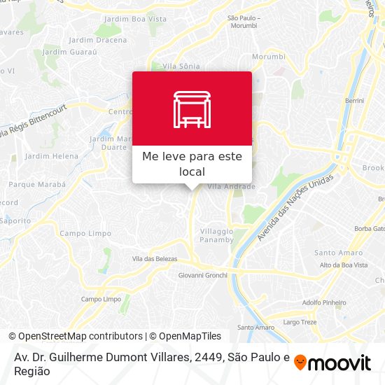 Av. Dr. Guilherme Dumont Villares, 2449 mapa