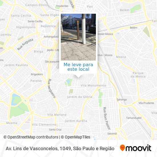 Av. Lins de Vasconcelos, 1049 mapa