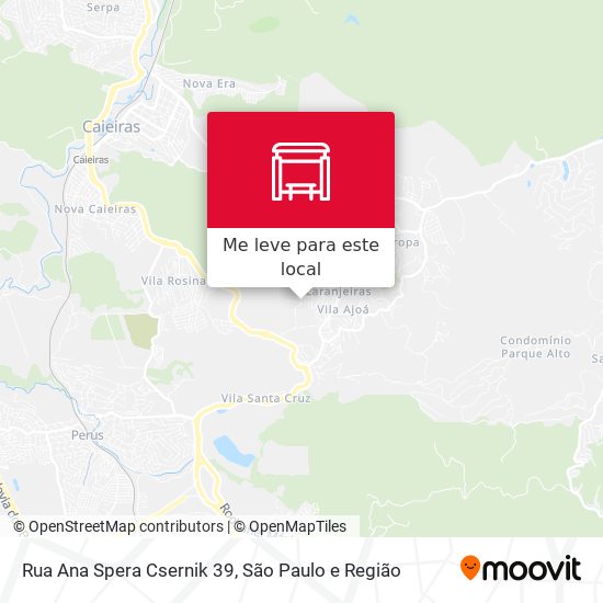 Rua Ana Spera Csernik 39 mapa