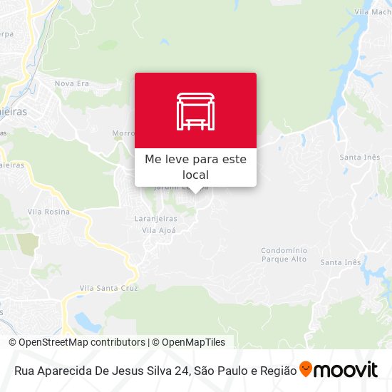 Rua Aparecida De Jesus Silva 24 mapa