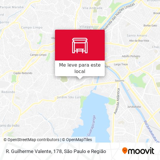 R. Guilherme Valente, 178 mapa