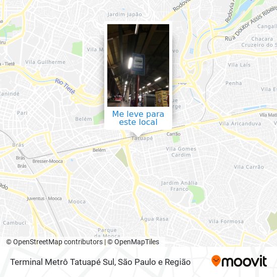 How to get to Rua Apucarana 1619 in Tatuapé by Bus, Metro or Train?