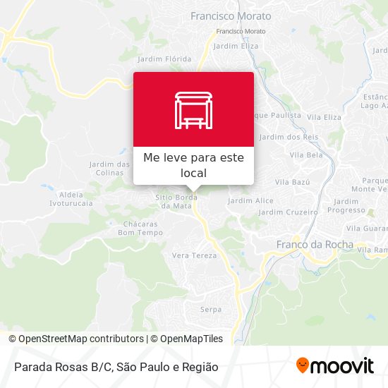 Parada Rosas B/C mapa