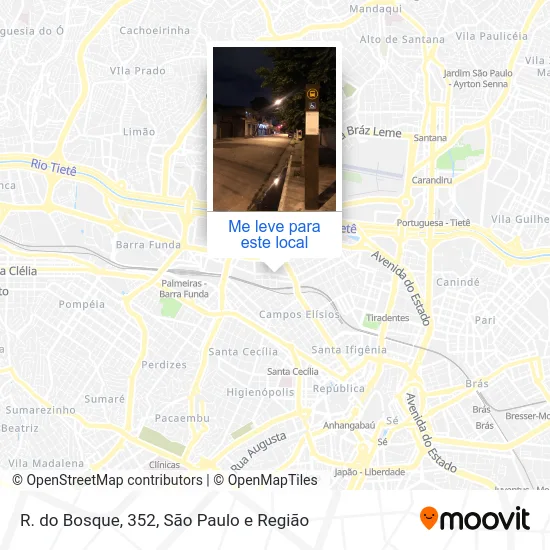 R. do Bosque, 352 mapa