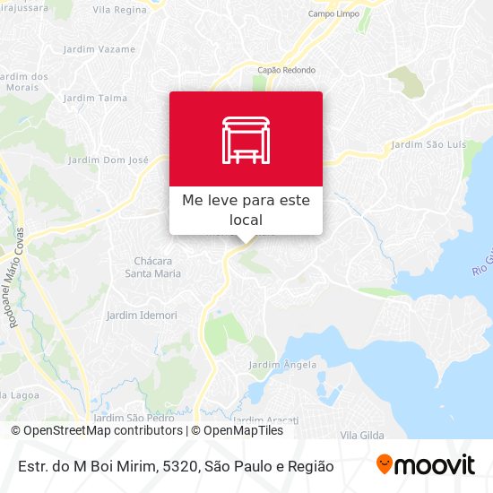 Estr. do M Boi Mirim, 5320 mapa
