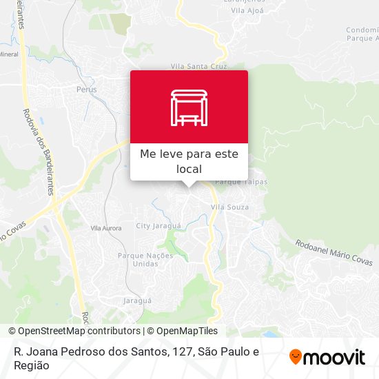 R. Joana Pedroso dos Santos, 127 mapa